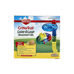 Kaytee CritterTrail Loop-D-Loop Accessory Kit for Hamsters Gerbils & Mice 19 Count