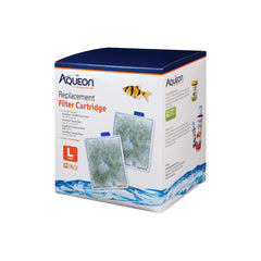 Aqueon Replacement Filter Cartridges 12 Count Large