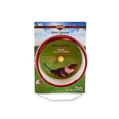 Kaytee Silent Spinner Wheel for Small Animals Clear Regular 6.5-in