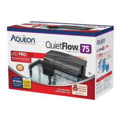 Aqueon QuietFlow LED PRO Aquarium Power Filter Size 75