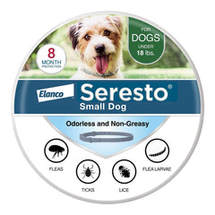 Elanco Seresto Flea & Tick Treatment & Prevention Collar for Small Dogs Under 18 lbs
