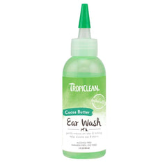 TropiClean Alcohol Free Ear Wash for Dogs & Cats 4-oz