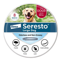Elanco Seresto Flea & Tick Treatment & Prevention Collar for Large Dogs Over 18 lbs