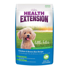 Health Extension Little Bites Dry Dog Food Chicken & Brown Rice Recipe 10-lb