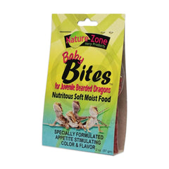 Nature Zone Juvenile Bearded Dragon Baby Bites Gel Food 2-oz