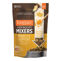 Instinct Raw Boost Mixers Mobility Support Freeze-Dried Dog Food Topper 5.5-oz