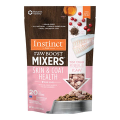 Instinct Raw Boost Mixers Skin & Coat Health Freeze-Dried Dog Food Topper 5.5-oz