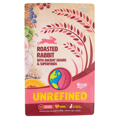 Earthborn Holistic Unrefined Roasted Rabbit with Ancient Grains & Superfoods Dry Dog & Puppy Food 4-lb