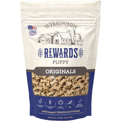 Wholesomes Rewards Puppy Originals Biscuits Oven-Baked Dog Treats Chicken 2-lb