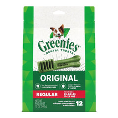 Greenies Original Dog Dental Treats Regular 12-oz 12 Count