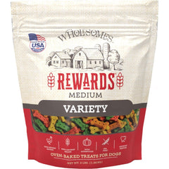 Wholesomes Rewards Medium Variety Biscuit Oven-Baked Dog Treats Chicken 3-lb