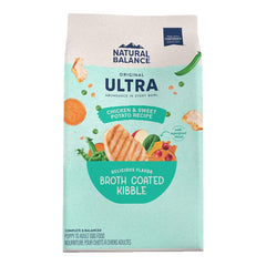 Natural Balance Pet Foods Original Ultra Broth Coated Dry Dog Food Chicken & Sweet Potato 4-lb