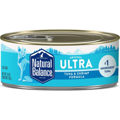 Natural Balance Pet Foods Original Ultra Canned Cat Food Tuna & Shrimp 5.5-oz