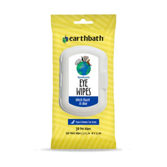 Earthbath Hypo-Allergenic Eye Wipes for Dogs & Cats 30 Count