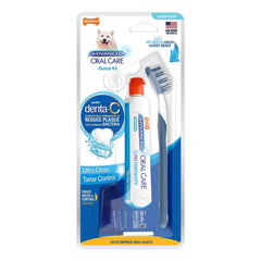 Nylabone Advanced Oral Care Dog Dental Kit Original 2.5-oz 3 Count