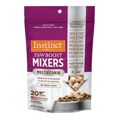 Instinct Raw Boost Mixers Multivitamin Freeze-Dried Adult Cat Food Topper 5.5-oz