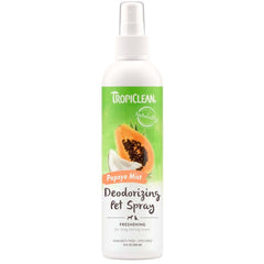 TropiClean Papaya Mist Dog & Cat Deodorizing Spray 8-oz