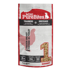 PureBites Mini-Trainers Chicken Breast Freeze Dried Pure Dog Treats 2.1-oz