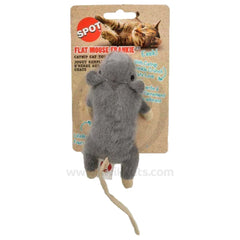 Ethical Pet Spot Flat Mouse Frankie Cat Toy with Catnip Assorted 5.5-in