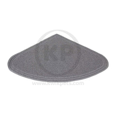 Petmate Corner Cat Litter Mat Grey One Size