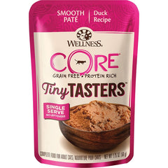 Wellness CORE Tiny Tasters Grain-Free Pate Wet Cat Food Duck 1.75-oz