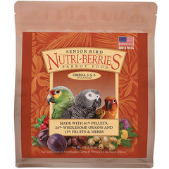 Lafeber Senior Bird Nutri-Berries Parrot Bird Food 3-lb