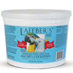 Lafeber Premium Daily Pellets Macaw & Cockatoo Bird Food 5-lb