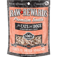 Northwest Naturals Raw Rewards Premium Freeze Dried Dog & Cat Treats Shrimp 1-oz
