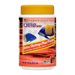 Ocean Nutrition Brine Shrimp Plus Flakes Fish Food 5.5-oz