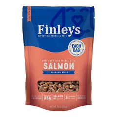 Finley's Soft Chew Training Bites Dog Treats Salmon Recipe 16-oz
