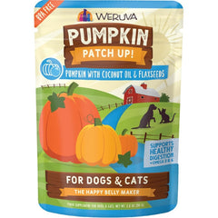 Weruva Pumpkin Patch Up! Food Supplement for Dogs & Cats Pumpkin with Coconut Oil & Flaxseeds 2.8-oz