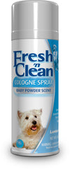 Fresh ’n Clean Baby Powder Scent Cologne Spray for Dogs 6-oz