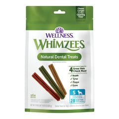 Whimzees Stix Natural Dental Dog Treats Small 28 Count 14.81-oz
