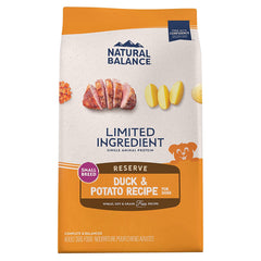 Natural Balance Pet Foods Limited Ingredient Reserve Grain Free Small Breed Dry Dog Food Duck & Potato 4-lb