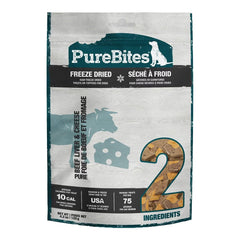 PureBites Beef & Cheese Freeze-Dried Dog Treats 4.2-oz