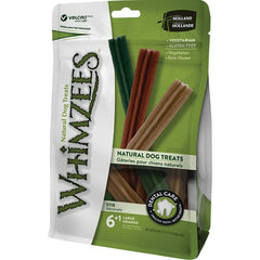 Whimzees Stix Natural Dental Dog Treats Large 7 Count 14.81-oz