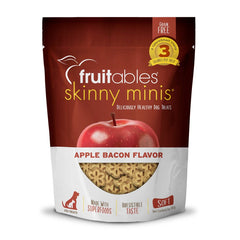 Fruitables Skinny Minis Apple Bacon Soft Dog Treats 5-oz