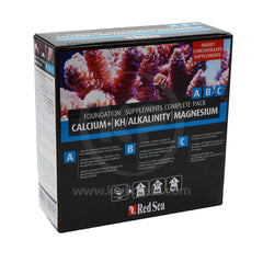 Red Sea Reef Foundation ABC Complete Liquid Supplement Pack 3 Count 250 ml