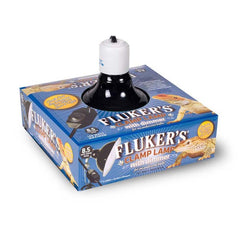 Fluker's Clamp Lamp with Dimmer for Reptiles Black 8.5-in