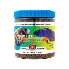 New Life Spectrum Tropical Sinking Large Pellets Fish Food 10.5-oz
