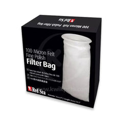 Red Sea Reefer Fine Felt Polishing Filter Socks White 4 in X 10.5 in