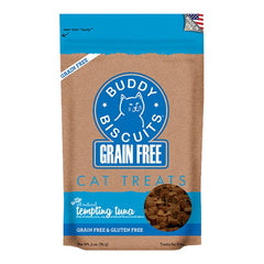 Cloud Star Buddy Biscuits Grain-Free Cat Treats Tempting Tuna 3-oz