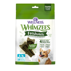 Whimzees Freshzees Natural Dental Dog Treats Small 28 Count 14.81-oz