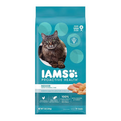 IAMS Proactive Health Weight Control & Hairball Care Indoor Adult Dry Cat Food Chicken & Turkey 7-lb