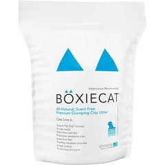 Boxiecat Unscented Natural Premium Clumping Clay Cat Litter 16-lb