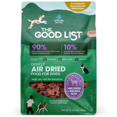 Farmland Traditions The Good List Gently Air-Dried Adult Dog Food Lamb, Venison & Bone Broth Recipe 1-lb