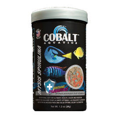 Cobalt Aquatics Mysis Spirulina Flakes Fish Food 5-oz