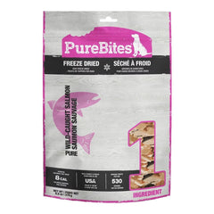 PureBites Salmon Freeze Dried Pure Dog Treats 9.5-oz