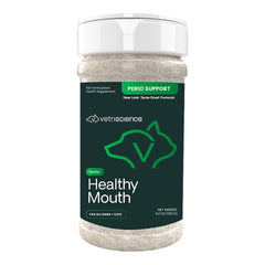VetriScience Healthy Mouth Perio Support Dental Powder for Dogs & Cats 4.2-oz
