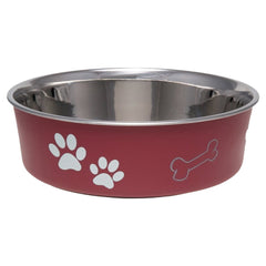 Loving Pets Classic Dog Bowl Merlot Small